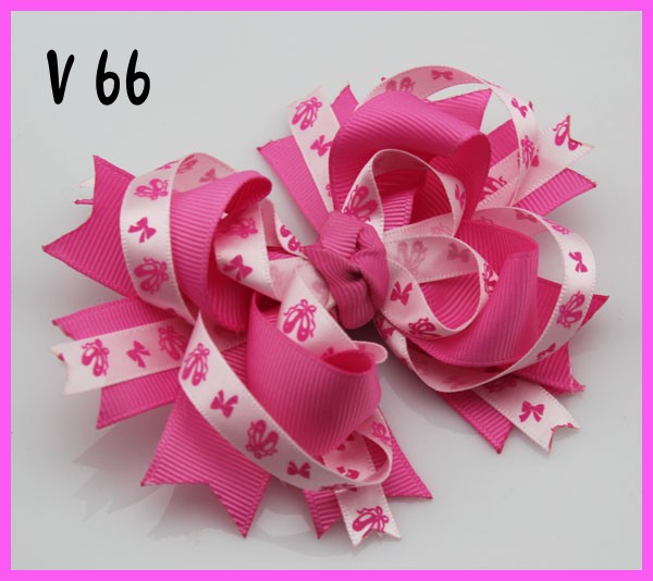 Valantine's Day hair bows fashion girl baby boutique hair bows