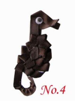see horse--Sculpture hair bows style boutique hair bow