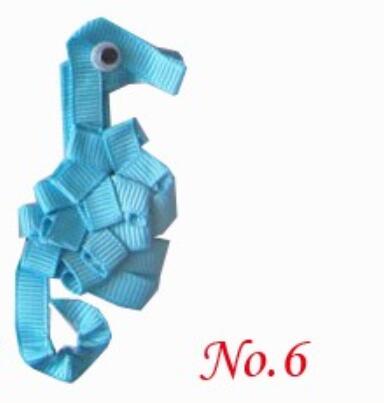 see horse--Sculpture hair bows style boutique hair bow