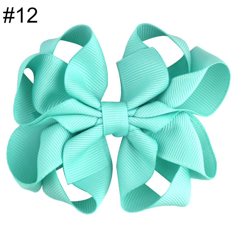 3-3.5\'\' Octopus Hair Bow 2021 new fashion solid color girl hair