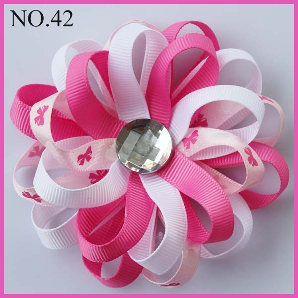 3.5''flower loopy bows