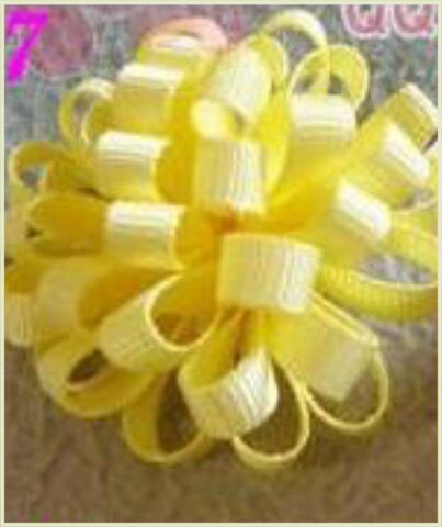 2.5\'\' loopy flower hair clips