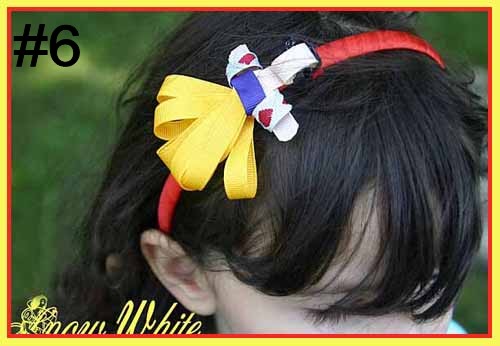 ribbon sculpture headbands princess ribbon character headbands