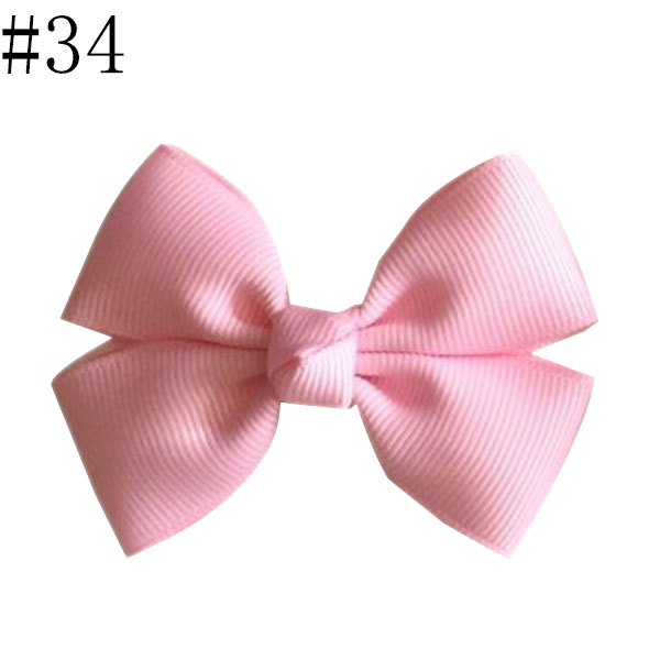 3'' Girls hair bows toddle hair clips girls school bows pigtail
