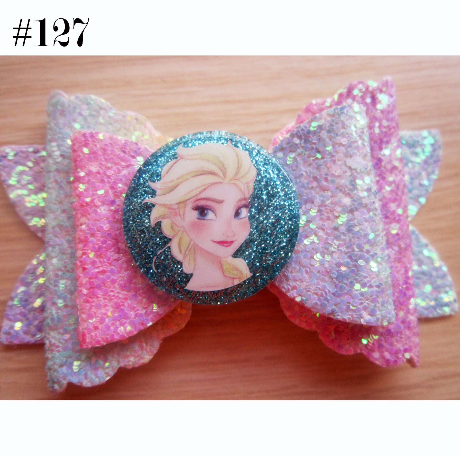 Princess Sophia Girls Sweet Glitter hair bows
