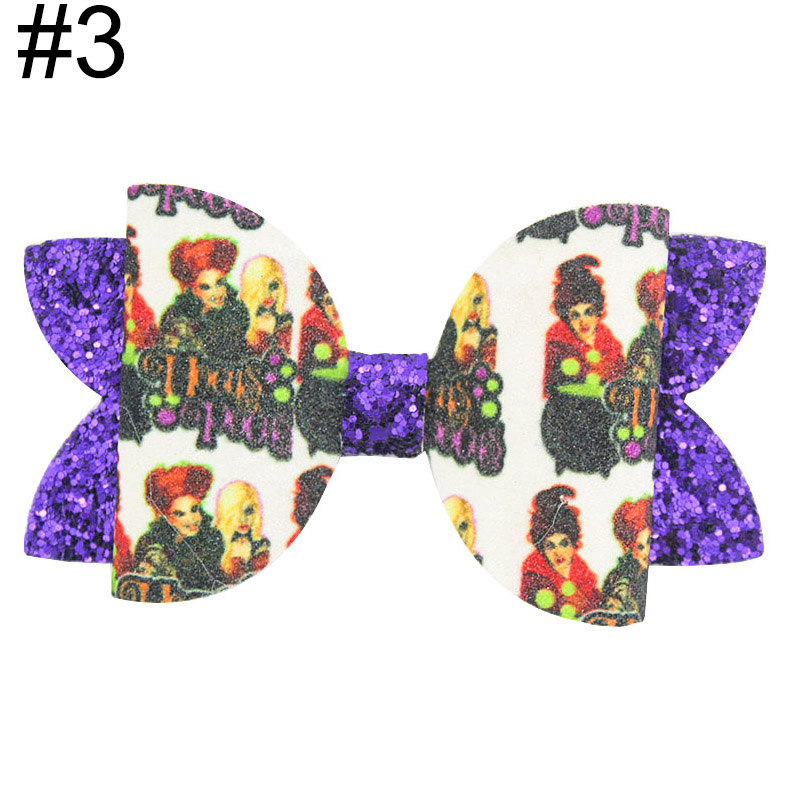 4-5\'\' inspired hair bow witch fall hair bow halloween bow
