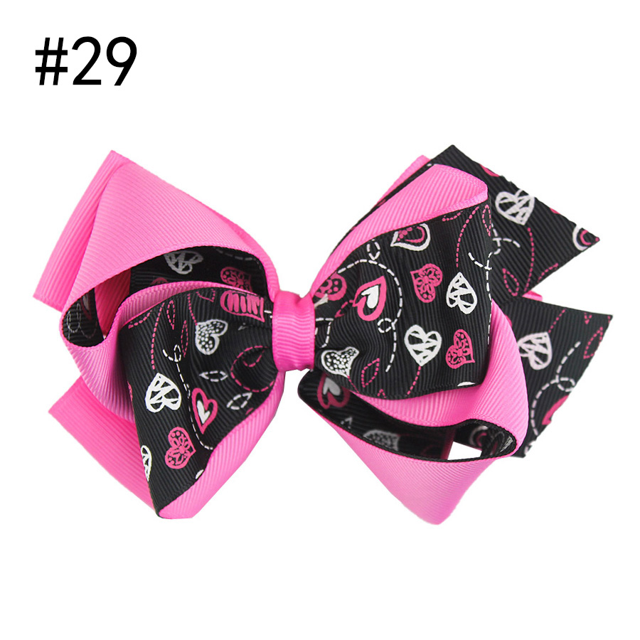 4.5'' Valentine Hair Bow BoutiqueProduct