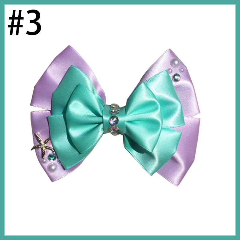 4.5-5.5'' the Little Mermaid hair bow
