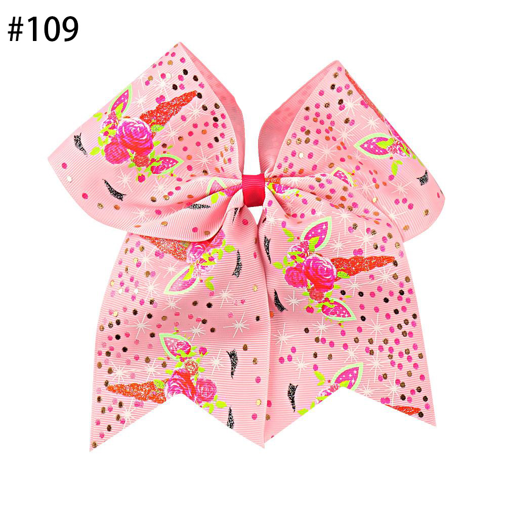 Back to School Cheer Bow with Clip Resin Cars Dot Ribbon Hair