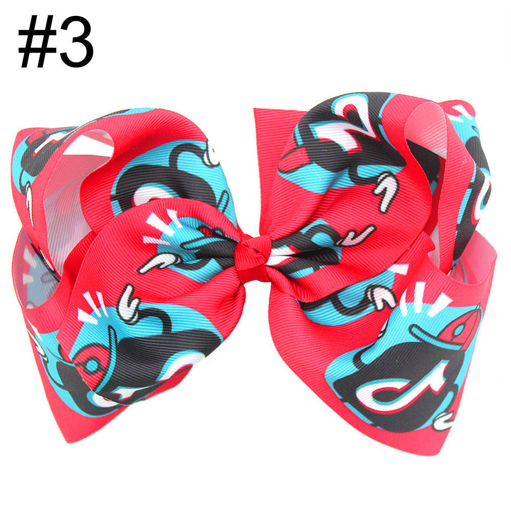 8'' tiktok big girl hair Bows Accessories With Clip Boutique Bow