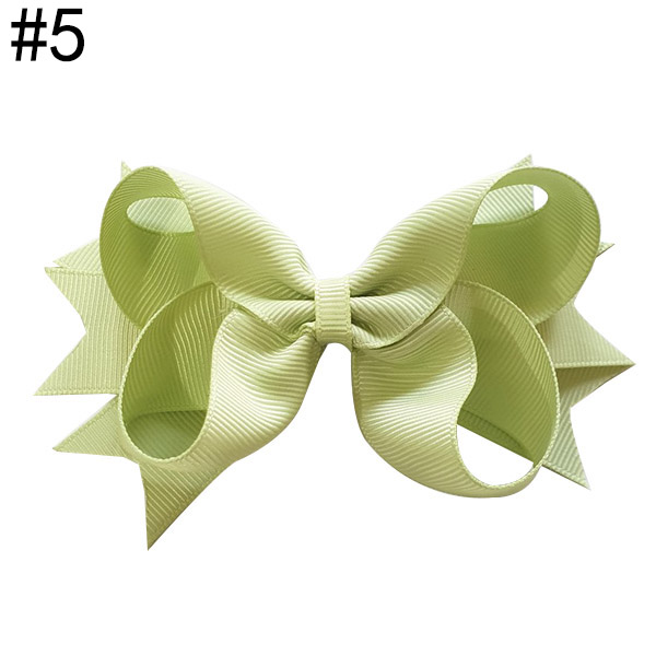 Boutique Hair Bow 4\" Hair Bows Clip Accessories With Clip