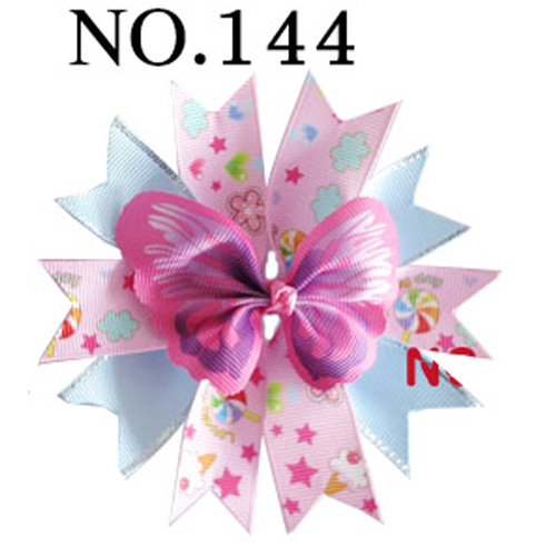 4.5'' butterfly wing hair bows inspired boutique new spring girP