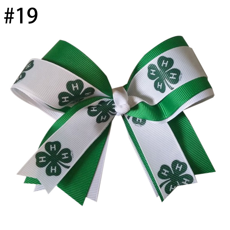 5‘’ sport cheer hair Bows Accessories With elastic Boutique Bow