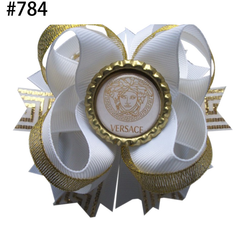 4.5'' inspired hair Bows Accessories With elastic Boutique Bow