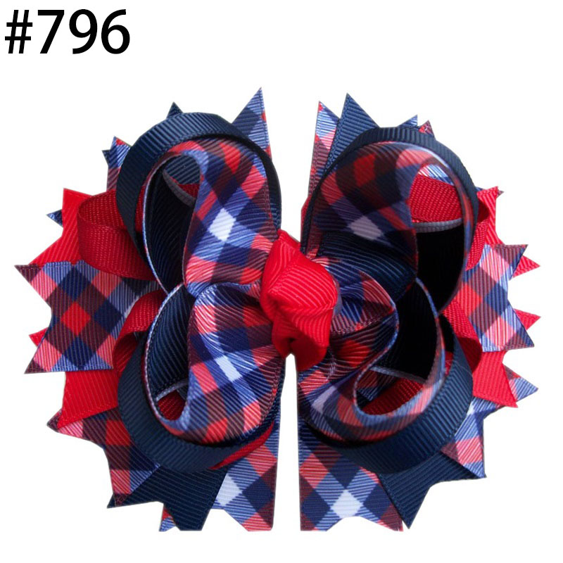 4.5'' inspired hair Bows Accessories With elastic Boutique Bow