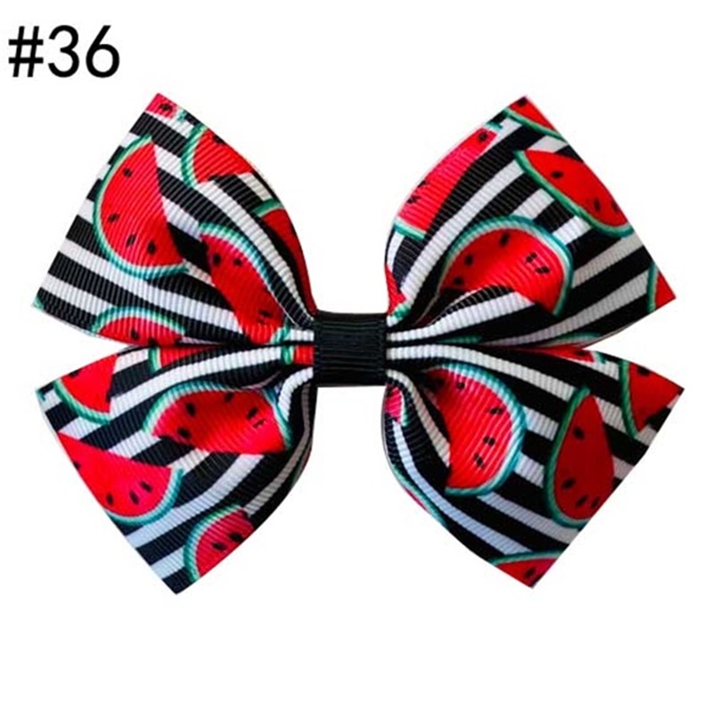 3.5-4'' fruit hair bow Summer hair bow, Summer, girls hair cli