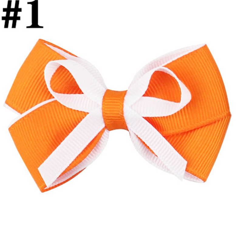 3‘’ toddle hair bows for uniform school