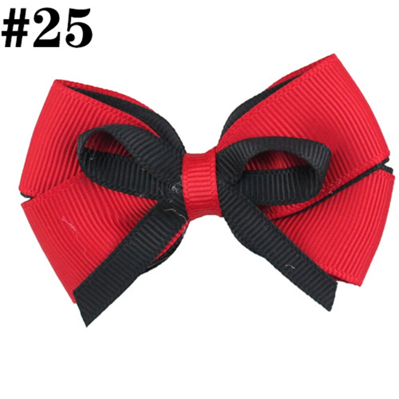 3‘’ Toddle Hair Bows For Uniform School