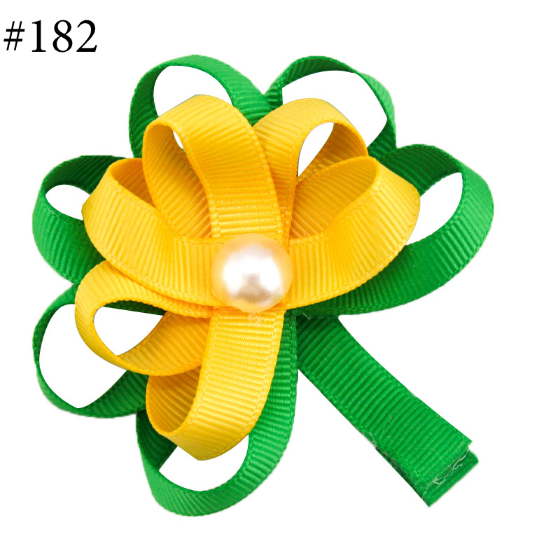 2.5\'\'St. Patrick\'S Day Hair Clips