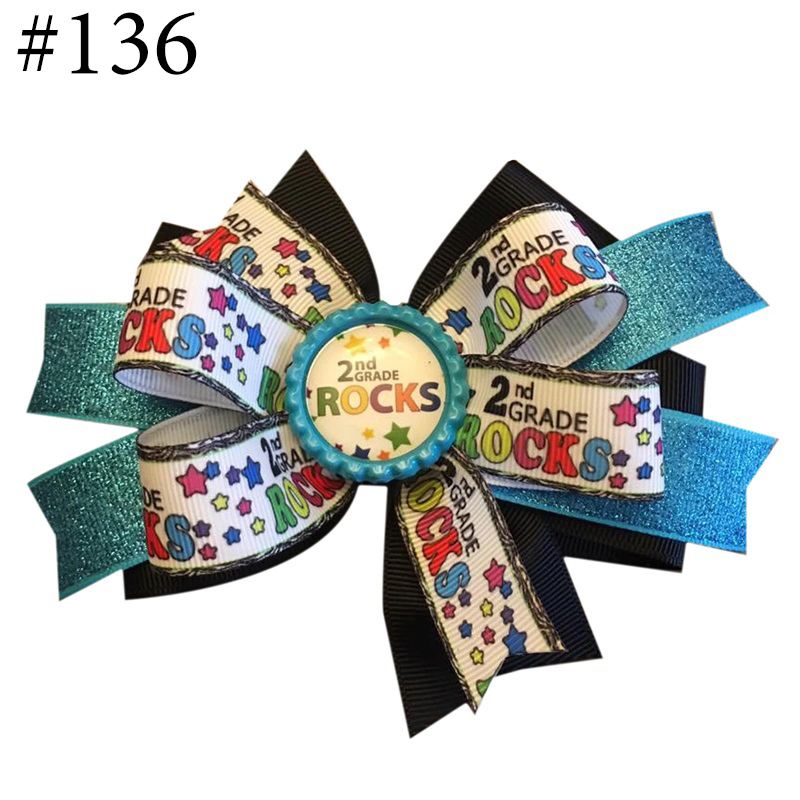 new back to school hair bows