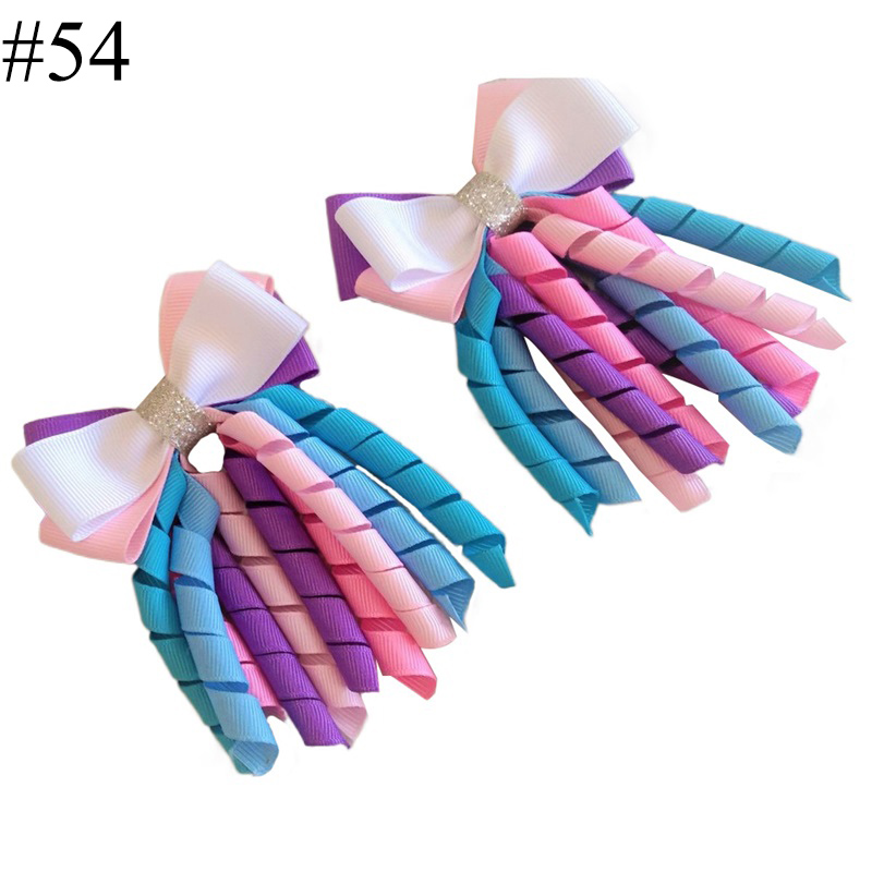 3\'\' Pigtail Korker Hair Bows For Girl