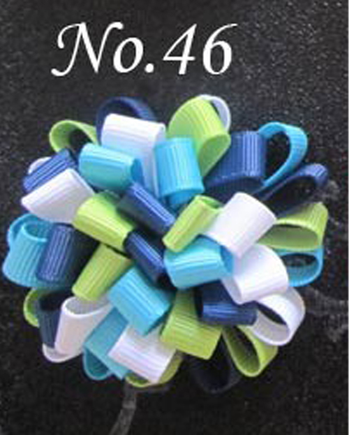 2.5\'\' Round Loopy Hair Clips