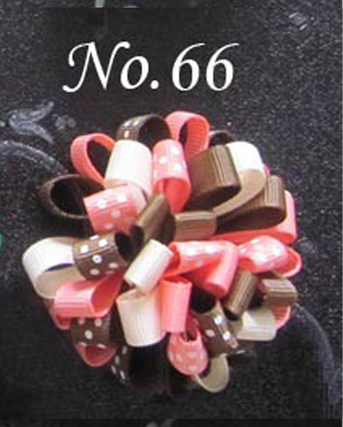 2.5'' Round Loopy Hair Clips
