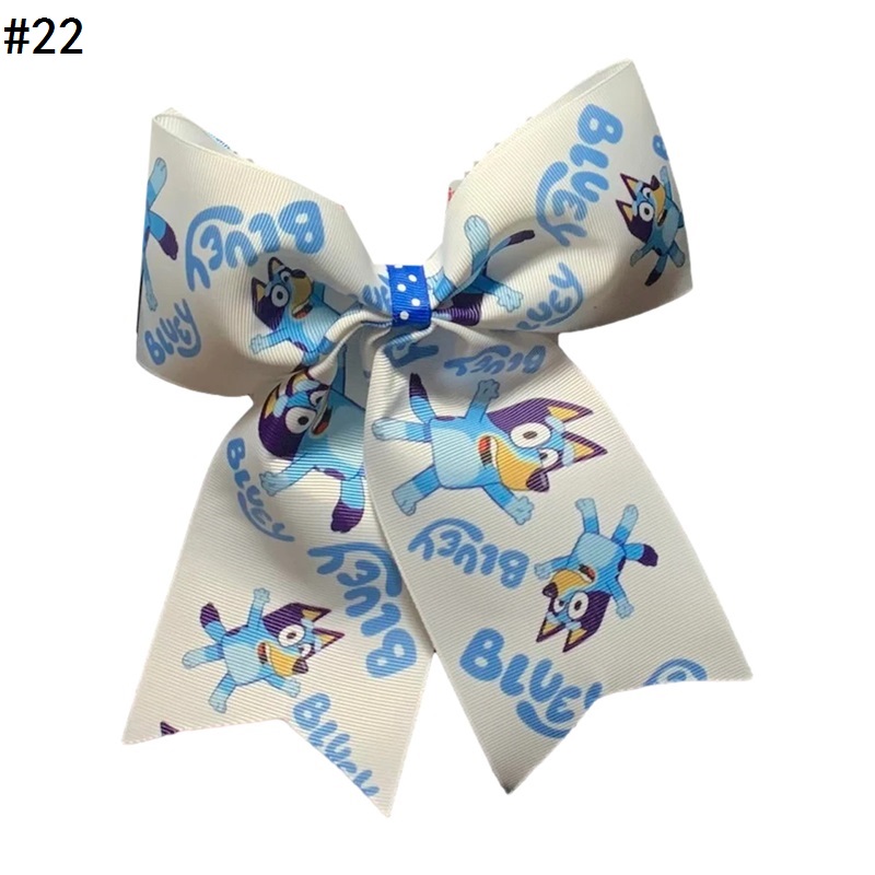 Bluey Dog Bingo Bows Birthday Hair Bows Boutique Hair Bow