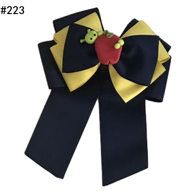 4'' Back To School Hair Bows Pencil