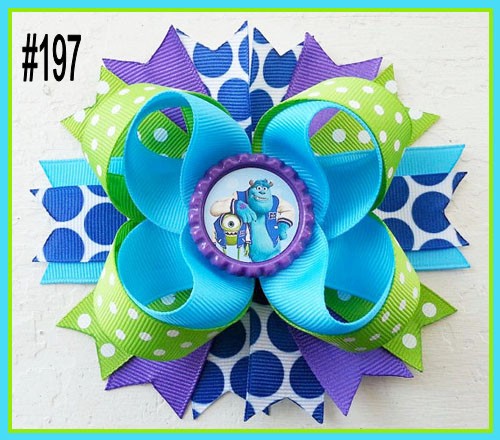 4.5" Inspired Boutique Layered Hair Bow