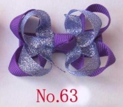 Girl hair boutique bows 2.5\'\' Bouquet double hair bows