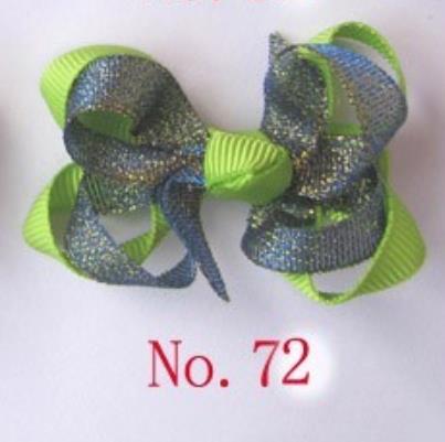 Girl hair boutique bows 2.5'' Bouquet double hair bows