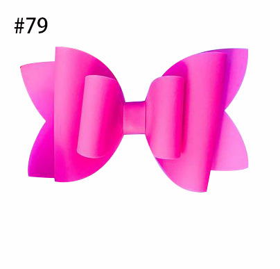 Pool bows vinyl Bow Clip pink pool bow jelly bow colorful pool