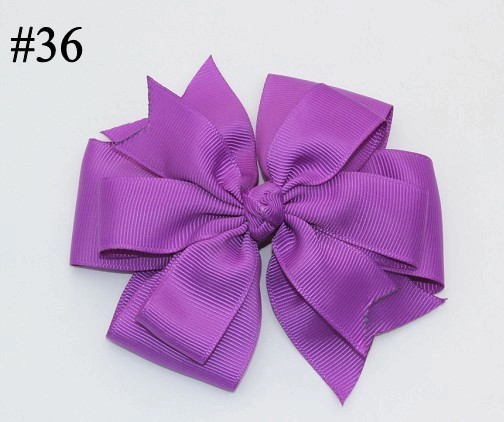 4.5'' large Abby boutique hair bows