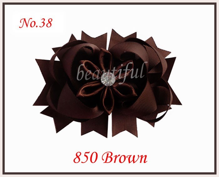 4.5\'\' Romantic hair bows girl boutique hair bows